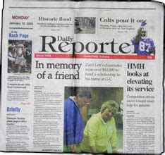 Nobody covers Hancock County like the Daily Reporter. . Greenfield daily reporter